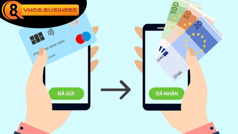 Hướng dẫn cách thực hiện chuyển khoản nhanh tại VNQ8